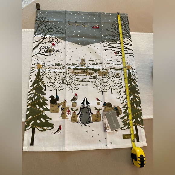 NWTs. (2) Festive Forest “Let It Snow” Mugs and (1) Kitchen / Tea towel. - Picture 15 of 16